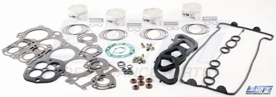 WSM Top End Piston Rebuild Kit .25mm Over 74.25mm for Yamaha FX140