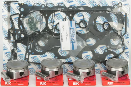 WSM Platinum Series Top End Piston Rebuild Kit .25mm Over for Yamaha WaveRunner 1