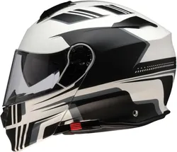 Z1R Adult Unisex Solaris 2.0 Slater Modular Helmet Modular XS White Black