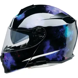 Z1R Adult Unisex Solaris 2.0 Infinix Modular Helmet Modular S Blue Black Purple