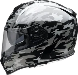 Z1R Adult Unisex Warrant Camo Helmet Full Face S Black Gray