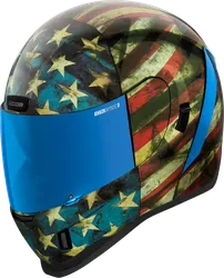 Icon Adult Unisex Airform Old Glory Helmet Full Face 3XL Blue Red White