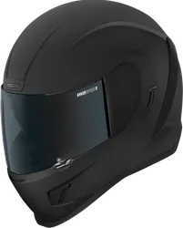 Icon Adult Unisex Airform Dark Helmet Full Face M Black