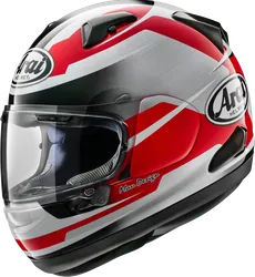 Arai Adult Unisex Quantum-X Steel Helmet Full Face S Red Silver