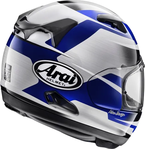 Arai Adult Unisex Quantum-X Steel Helmet Full Face XS Blue Silver 2