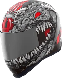 Icon Adult Unisex Airform Kryola Kreep MIPS Helmet Full Face L Silver