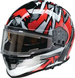 Z1R Adult Unisex Warrant Neuron Helmet Full Face XL Red White