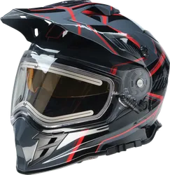 Z1R Adult Unisex Range 2.0 Rotor Helmet Dual Sport XS Red