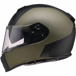 Z1R Adult Unisex Warrant Carbon Helmet Full Face XS Green