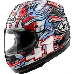Arai Adult Unisex Corsair-X Haga Helmet Full Face M Black Red Blue