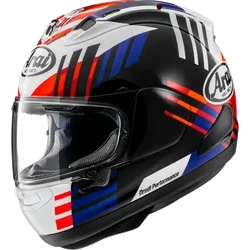 Arai Adult Unisex Corsair-X Rea-7 Helmet Full Face M Black Red Blue