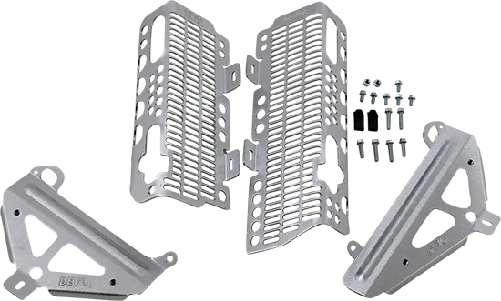 Devol Aluminum Engine Radiator Guard Grill
