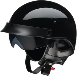Z1R Adult Unisex Vagrant NC Helmet Half Face XS Black