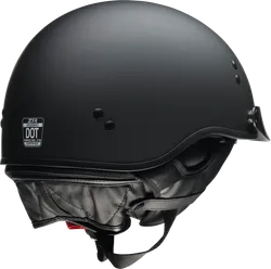Z1R Adult Unisex Vagrant NC Helmet Half Face XL Black Satin