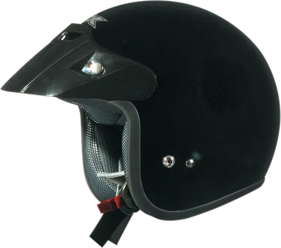 AFX Adult Unisex FX-75 Helmet Open Face XL Black