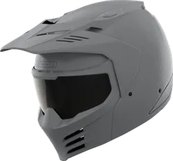 Icon Adult Unisex Elsinore Monotype Helmet Modular M Gray