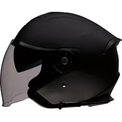 Z1R Adult Unisex Road Maxx 2.0 Helmet Open Face 4XL Black Satin