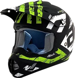 AFX Adult Unisex FX-17 Helmet MX Full Face XS Green Attack