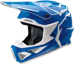 Moose Racing Adult Unisex F.I. Agroid MIPS Helmet MX L Blue