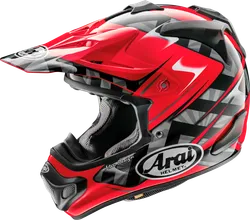 Arai Adult Unisex VX-Pro4 Scoop Helmet MX S Red