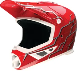 Z1R Adult Unisex Rise 2.0 Hyacinth Helmet MX M Red Silver
