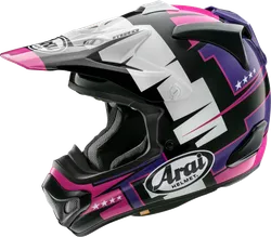 Arai Adult Unisex VX-Pro4 Battle Helmet MX L Purple