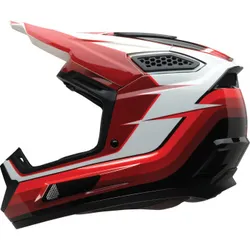 Z1R Adult Unisex Dirt Maxx Vortex Helmet MX S Red White