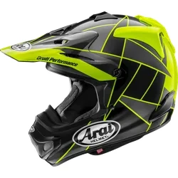 Arai Adult Unisex VX-Pro4 Fragment Helmet MX M Black Yellow