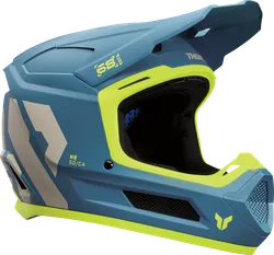 Thor Women Youth Unisex Youth Fleet Forge Helmet MX S Blue Yellow