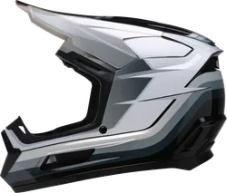 Z1R Youth Unisex Dirt Maxx Helmet MX L Black White Gray