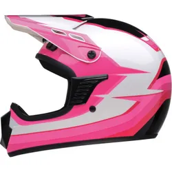 Z1R Child Unisex Dirt Maxx Helmet MX L XL Pink White