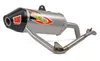 Pro Circuit SS Ti Exhaust Muffler System CF Tip w SA