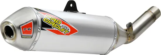 Pro Circuit Stainless Steel Flip On Muffler Exhaust Silencer