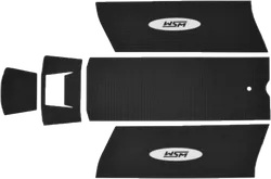 WSM Black Traction Mat Foot Pad for Kawasaki Jet Ski 300-550