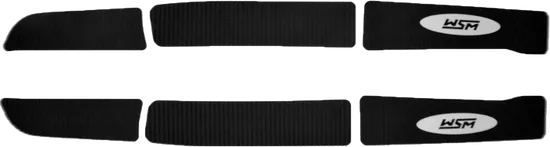 WSM Black Traction Mat Foot Pad for Kawasaki Jet Ski 750-1100 ZXi