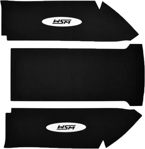 WSM Black Traction Mat Foot Pad for Yamaha WaveRunner Superjet 650