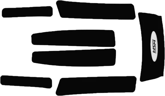 WSM Black Traction Mat Foot Pad for Yamaha WaveRaider 760-1100