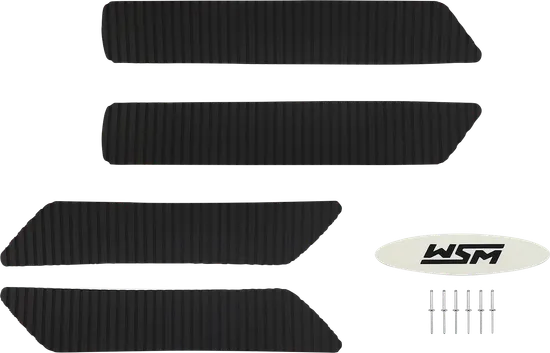 WSM Black Traction Mat Foot Pad for Yamaha WaveRunner GP800-1300R 4