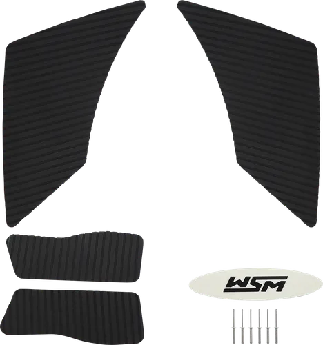 WSM Black Traction Mat Foot Pad for Yamaha WaveRunner FX140
