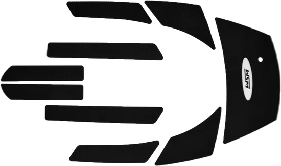WSM Black Traction Mat Foot Pad for Yamaha WaveRunner FX140