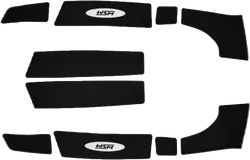 WSM Black Traction Mat Foot Pad for Yamaha WaveRunner Venture