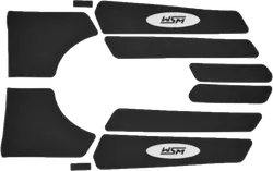 WSM Black Traction Mat Foot Pad for Yamaha WaveRunner 800-1200