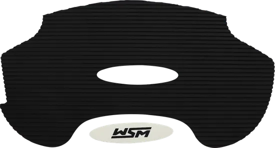 WSM Black Traction Mat Foot Pad for Yamaha WaveRunner 1800