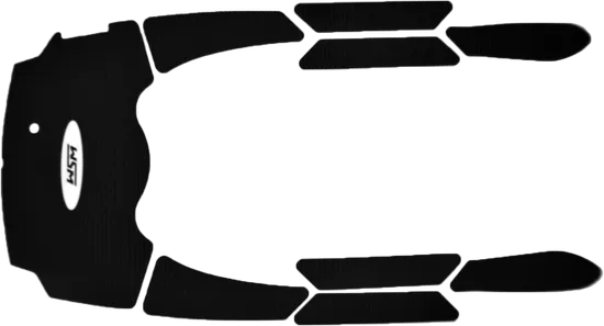 WSM Black Traction Mat Foot Pad for Yamaha WaveRunner VX1100 VXR