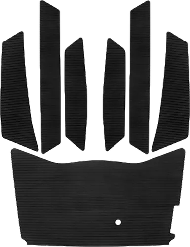 WSM Black Traction Mat Foot Pad for Yamaha WaveRunner 1050-1800
