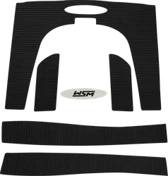 WSM Black Traction Mat Foot Pad for Sea-Doo GS GSI GSX 720-800