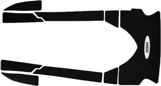 WSM Black Traction Mat Foot Pad for Sea-Doo GTI GTS 720-800