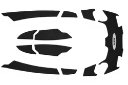 WSM Black Traction Mat Foot Pad for Sea-Doo GTX 215 RXT 255-260