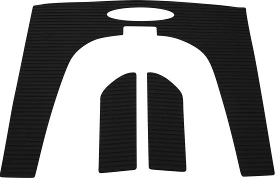WSM Black Traction Mat Foot Pad for Sea-Doo GTS GTI GTR Wake