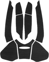 WSM Black Traction Mat Foot Pad for Sea-Doo PWC 155-300